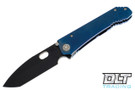Medford 187 DPT - PVD S90V - Blue Anodized Titanium