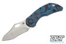 Olamic Cutlery Busker Gusto - Satin - Splash Anodized - Purple Accents - 409
