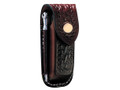 Swiss Army Zermatt Large Brown Leather Pouch with Sharpening Steel