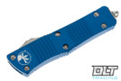 Microtech 139-4BL Troodon S/E - Blue Handle - Satin Blade