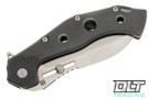 Olamic Cutlery Soloist Scout - Satin Blade - Kinetic Mist Titanium Handle - Holes & Satin Accents - 465