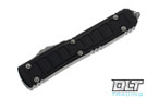 Microtech 122II-10APS Ultratech II D/E - Black Handle - Apocalyptic Blade - Signature Series