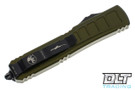 Microtech 122II-1ODS Ultratech II D/E - OD Green Handle - Black Blade - Signature Series