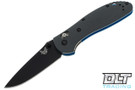 Benchmade 551BK-1 Griptilian AXIS Lock Knife - Gray/Blue G-10