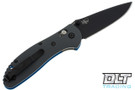 Benchmade 551BK-1 Griptilian AXIS Lock Knife - Gray/Blue G-10