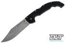 Cold Steel Large Voyager 5.5" Stonewash - Partially Serrated