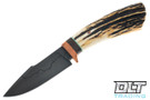 W.A. Surls Wedowee - Sambar Stag - Copper Guard - Harpoon Blade - Natural Spacer