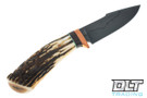 W.A. Surls Wedowee - Sambar Stag - Copper Guard - Harpoon Blade - Natural Spacer
