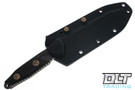 Microtech 114-3DLCCFS SOCOM Alpha T/E - Carbon Fiber - Black DLC Blade - Signature Series