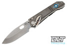 Medford 187 DP - Tumbled S35VN - Tumbled Titanium - Warthog Engraved