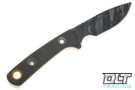 Vehement Grunt 2.0 - Tigerlypse - Green Micarta - Matte - Yellow Liners