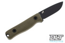 Reiff F3XC Extreme Conditions - OD Green G-10 - Saber - Black Blade - Leather