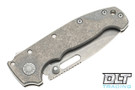 Demko MG AD20S Elmax - Slotted Drop Point - Lightweight Smooth Titanium