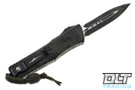 Microtech 142-3FROCS Combat Troodon D/E - OD Green Camo Handle - OD Green Camo Blade - Signature Series