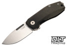LionSteel Nano - Green Canvas Micarta - MagnaCut