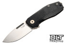 LionSteel Nano - Black Canvas Micarta - MagnaCut