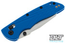 Hogue Deka - Blue Polymer - Wharncliffe - Tumbled