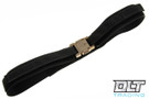 Microtech Apis Tactical Belt - Titanium Buckle - Black - Size 36