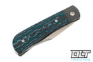 Jack Wolf Knives Benny's Clip - Arctic Storm Fat Carbon