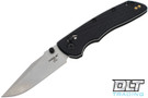 Hogue Deka 3.25" Clip Point - Tumbled Blade - Black Polymer