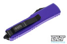 Microtech 232-3PU UTX-85 D/E - Purple Handle - Black Blade