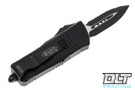 Microtech 238-3T Mini Troodon D/E - Black Handle - Black Blade