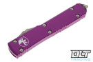 Microtech 120-10VI Ultratech Bayonet - Violet Handle - Stonewashed Blade Microtech 120-10VI Ultratech Bayonet - Violet Handle - Stonewashed Blade