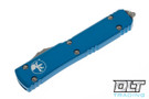 Microtech 122-10APBL Ultratech D/E - Blue Handle - Apocalyptic Blade
