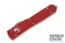 Microtech 122-6RD Ultratech D/E - Red Handle - Satin Blade