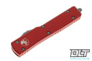 Microtech 147-10APRD UTX-70 D/E - Red Handle - Apocalyptic Blade