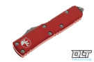 Microtech 232-10APRD UTX-85 D/E - Red Handle - Apocalyptic Blade