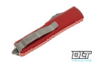 Microtech 232-10APRD UTX-85 D/E - Red Handle - Apocalyptic Blade
