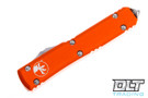 Microtech 120-4OR Ultratech Bayonet - Orange Handle - Satin Blade