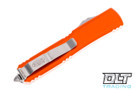 Microtech 120-4OR Ultratech Bayonet - Orange Handle - Satin Blade
