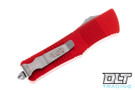 Microtech 138-10APRD Troodon D/E - Red Handle - Apocalyptic Blade