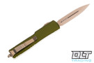Microtech 147-13OD UTX-70 D/E - OD Green Handle - Bronze Blade