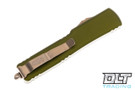 Microtech 147-13OD UTX-70 D/E - OD Green Handle - Bronze Blade