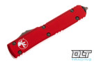 Microtech 223-13APRD Ultratech Spartan - Red Handle - Bronze Apocalyptic Blade