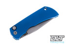 McNees PM Mac 2 3.5" Auto - Blue Anodized Aluminum - MagnaCut Blade