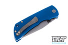 McNees PM Mac 2 3.5" Auto - Blue Anodized Aluminum - MagnaCut Blade