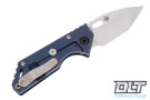 Strider .75 AR Tanto Tumbled S45VN - Blue Anodized Titanium