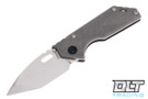 Strider .75 AR Tanto Tumbled S45VN - Tumbled Titanium