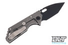 Strider .75 AR Tanto PVD S45VN - Tumbled Titanium
