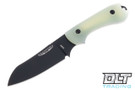 Bradford Guardian 3 M390 - 3D Micro Textured Ghost G-10 - Sheepsfoot - Black DLC