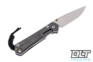 Chris Reeve Small Sebenza 31 - Gold Double Thumb Lugs - Back