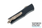 Microtech 138-13 Troodon D/E - Black Handle - Bronze Blade