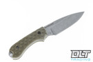 Bradford Guardian 3 Magnacut - OD Green G-10 - Saber Grind - Stonewashed
