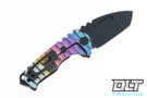 Medford Praetorian Genesis T - Tanto - PVD S35VN - Rainbow Fade Bark - PVD Hardware & Clip #1