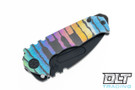 Medford Praetorian Genesis T - Tanto - PVD S35VN - Rainbow Fade Bark - PVD Hardware & Clip #2