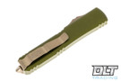 Microtech 123-13OD Ultratech T/E - OD Green Handle - Bronze Blade Microtech 123-13OD Ultratech T/E - OD Green Handle - Bronze Blade